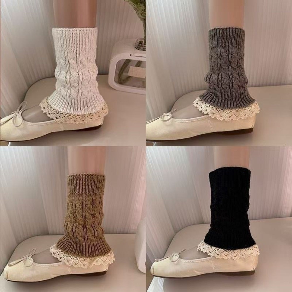 Jambières en maille à volants  - Boot Sock Slouchy avis et prix