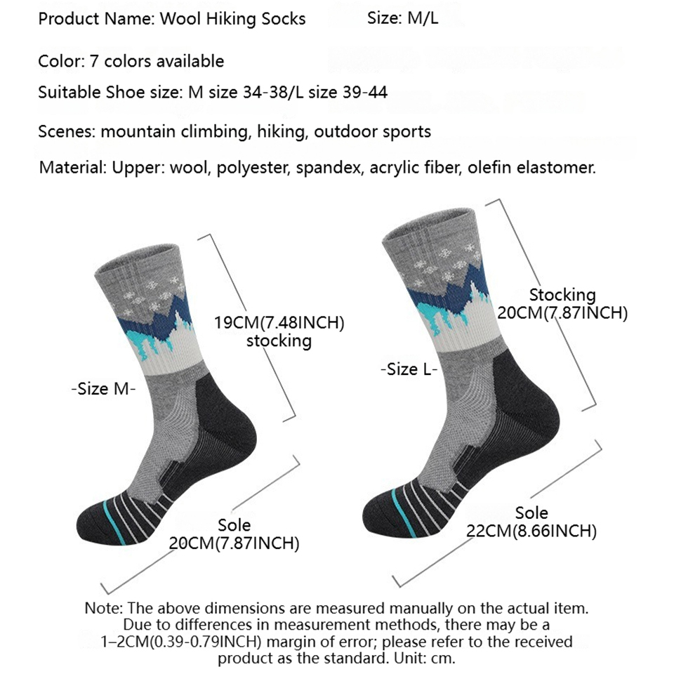 Loogdeel Chaussettes de Footba - Wool Hiking Sock avis et prix